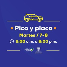 El martes inician las sanciones a conductores que incumplan con la&nbsp; medida de &lsquo;pico y placa&rsquo;