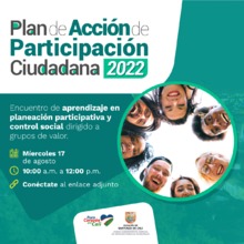 Capacitaci&oacute;n virtual planeaci&oacute;n participativa y control social 