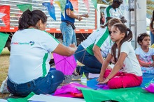 Corregimiento Pichind&eacute; disfrut&oacute; con el Festival de Cometas en el puente festivo
