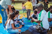 Corregimiento Pichind&eacute; disfrut&oacute; con el Festival de Cometas en el puente festivo