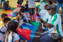 Corregimiento Pichind&eacute; disfrut&oacute; con el Festival de Cometas en el puente festivo