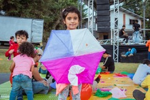 Corregimiento Pichind&eacute; disfrut&oacute; con el Festival de Cometas en el puente festivo