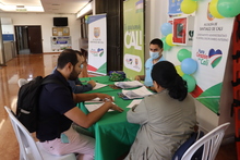 Servidores p&uacute;blicos realizaron encuestas investigativas de forma presencial en el CAM