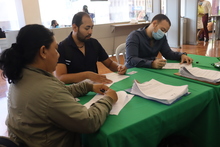 Servidores p&uacute;blicos realizaron encuestas investigativas de forma presencial en el CAM