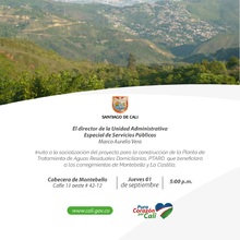 Socializaci&oacute;n de proyecto construcci&oacute;n PTARD