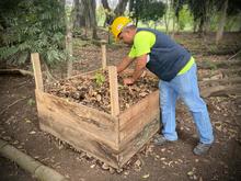 Calima, un barrio pionero en el aprovechamiento de residuos org&aacute;nicos 