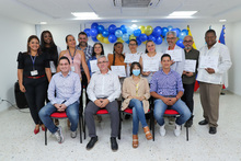 Docentes de la instituci&oacute;n educativa INEM recibieron el certificado del manejo del curso Moodle