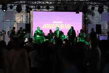 Cale&ntilde;os se gozaron de principio a fin a los Actores de la Salsa