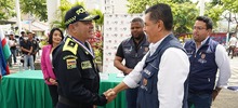 &ldquo;Reconocemos su esfuerzo por cuida la vida&rdquo;: alcalde Ospina al general Le&oacute;n Montes