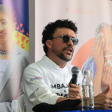 Tiempo, canciones e historias comparti&oacute; Andr&eacute;s Cepeda con estudiantes del oriente de Cali