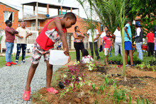 J&oacute;venes de Llano Verde participaron de la Acci&oacute;n Colectiva