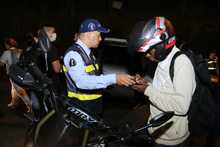 Robusto operativo interinstitucional de control   a parrillero hombre en Cali. 