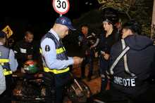 Robusto operativo interinstitucional de control   a parrillero hombre en Cali. 