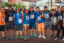 Cale&ntilde;os y comunidades ind&iacute;genas corrieron por la reconciliaci&oacute;n y la paz