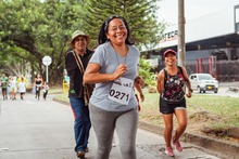 Cale&ntilde;os y comunidades ind&iacute;genas corrieron por la reconciliaci&oacute;n y la paz