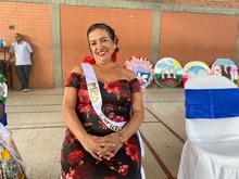 Betty Carvajal de Correa, nueva reina Persona Mayor de la Comuna 5