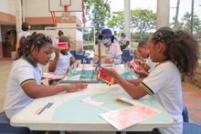 Juntos Aprendemos Viajera visit&oacute; la IEO Monse&ntilde;or Ram&oacute;n Arcila