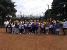 Ni&ntilde;os de la ladera y sectores populares de Cali disfrutaron de Festival de Tenis de campo