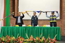 Alcald&iacute;a grad&uacute;a 50 j&oacute;venes de primera l&iacute;nea como reguladores de tr&aacute;nsito