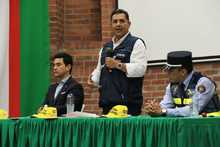 Alcald&iacute;a grad&uacute;a 50 j&oacute;venes de primera l&iacute;nea como reguladores de tr&aacute;nsito