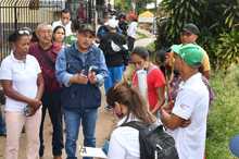 En el V Gobierno al Barrio, alcalde Ospina dialog&oacute; con la gente de la Comuna 20