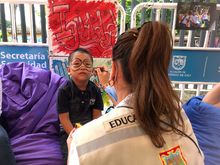 Con jornada l&uacute;dica la Secretar&iacute;a de Educaci&oacute;n dijo presente en Gobierno al Barrio