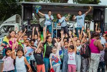 El juego y la gozadera los puso la Ciudadela de la Alegr&iacute;a 