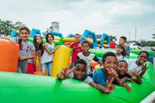 El juego y la gozadera los puso la Ciudadela de la Alegr&iacute;a 