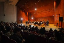 La orquesta filarm&oacute;nica de Cali despidi&oacute; la XXII edici&oacute;n del Festival Internacional de Poes&iacute;a de Cali 