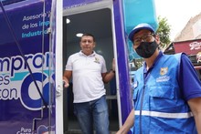 Personal del organismo en las jornadas móviles