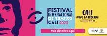 Banner Festival Internacional de Teatro Cali 2022