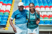 Jugadoras de la Selecci&oacute;n Colombia motivan a finalistas de la Liga Femenina en Cali