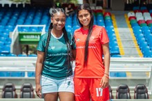 Jugadoras de la Selecci&oacute;n Colombia motivan a finalistas de la Liga Femenina en Cali