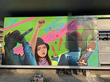 Con arte urbano se promueve la cultura ciudadana en estaciones del MIO