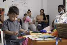 Jornada de arrullos se cumpli&oacute; en la comuna 1 del Distrito de Cali