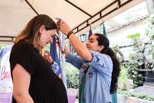 Secretaria de Turismo recibi&oacute; pa&ntilde;oleta honor&iacute;fica de los Scouts de Colombia