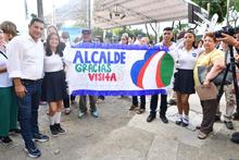 Comunidad del barrio El Guabal recibi&oacute; al alcalde Jorge Iv&aacute;n Ospina, en la sexta jornada de Gobierno al Barrio 