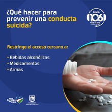 La l&iacute;nea 106 se posiciona como herramienta de ayuda para la salud mental de cale&ntilde;os y cale&ntilde;as
