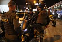 Controles de seguridad se toman los principales corredores viales 