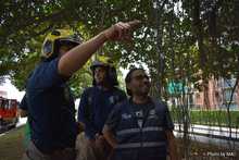 Tratan de salvar a un octogenario al que le echaron candela