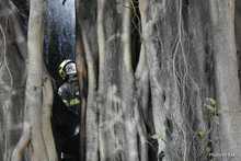 Tratan de salvar a un octogenario al que le echaron candela