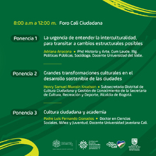 Cali Ciudadana, un espacio de transformaci&oacute;n para la convivencia pac&iacute;fica