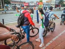 La bicicleta se pase&oacute; por el corredor verde de Cali en el D&iacute;a sin Carro y Moto