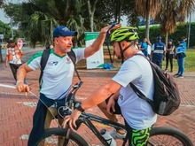 La bicicleta se pase&oacute; por el corredor verde de Cali en el D&iacute;a sin Carro y Moto