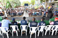 Montebello asisti&oacute; masivamente a la feria de servicios de Gobierno al Barrio. 