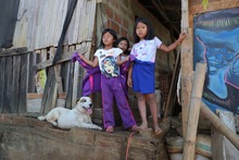 Una ma&ntilde;ana con los estudiantes de la comunidad Wounnan que habita en Cali