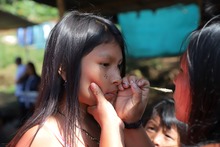 Una ma&ntilde;ana con los estudiantes de la comunidad Wounnan que habita en Cali