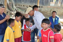 Una ma&ntilde;ana con los estudiantes de la comunidad Wounnan que habita en Cali