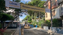 Avanza la rehabilitaci&oacute;n de v&iacute;as en la comuna 8 con &lsquo;Obras de Coraz&oacute;n&rsquo;