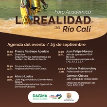 Ag&eacute;ndese para conocer &lsquo;La realidad del r&iacute;o Cali&rsquo;